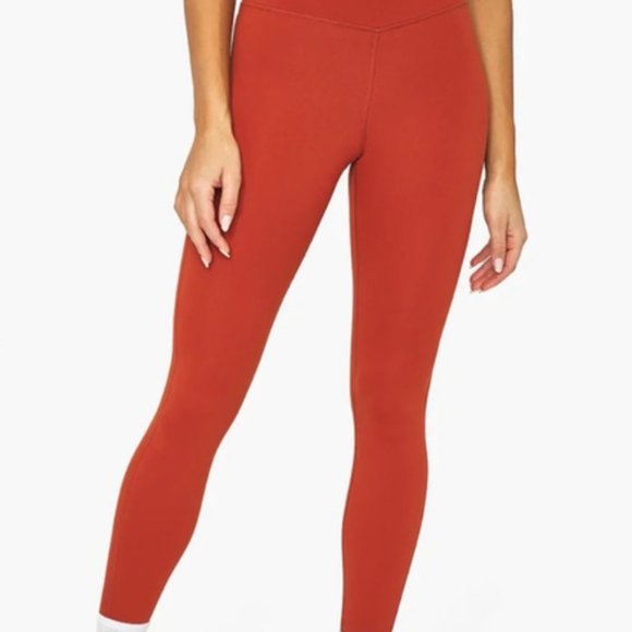 NWT WeWoreWhat Rust Orange Leggings - Picture 1 of 8